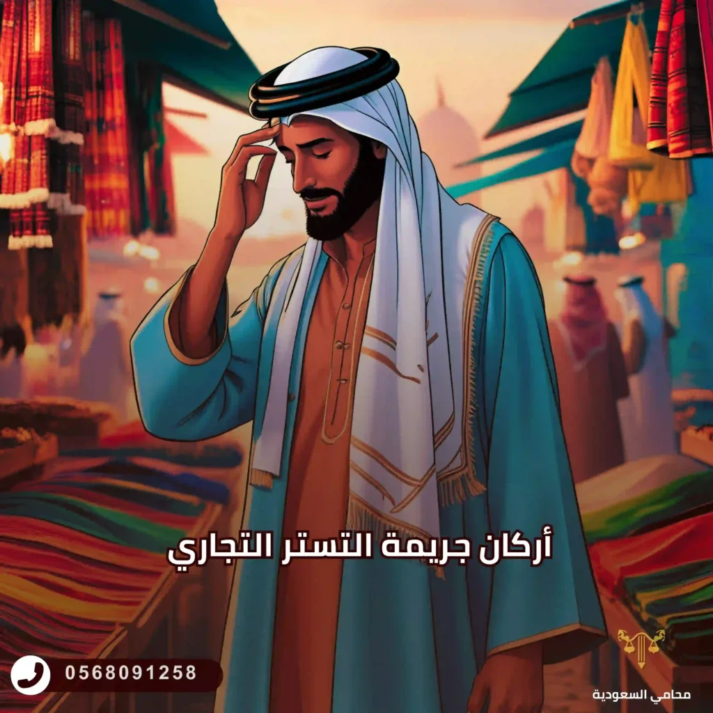 أركان جريمة التستر التجاري
