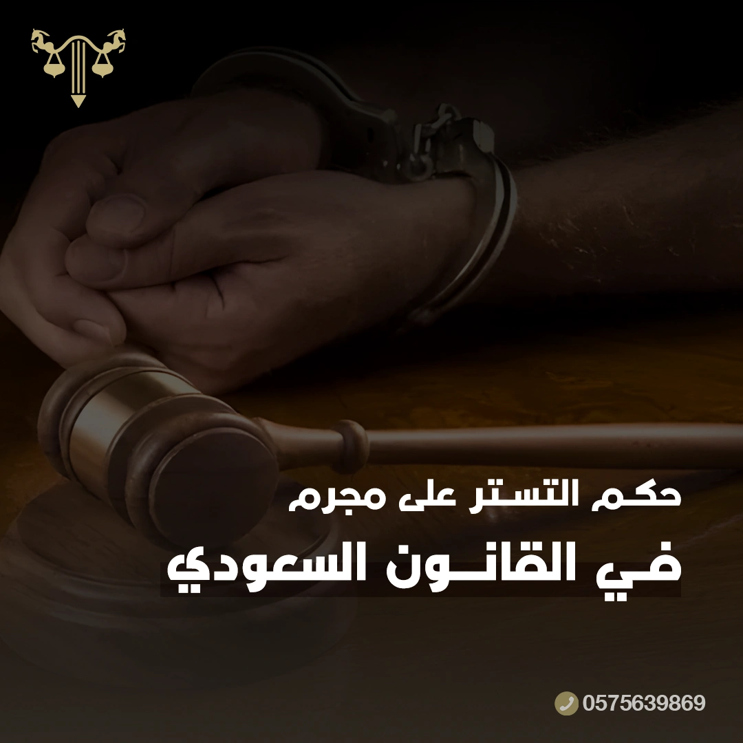 حكم التستر على مجرم