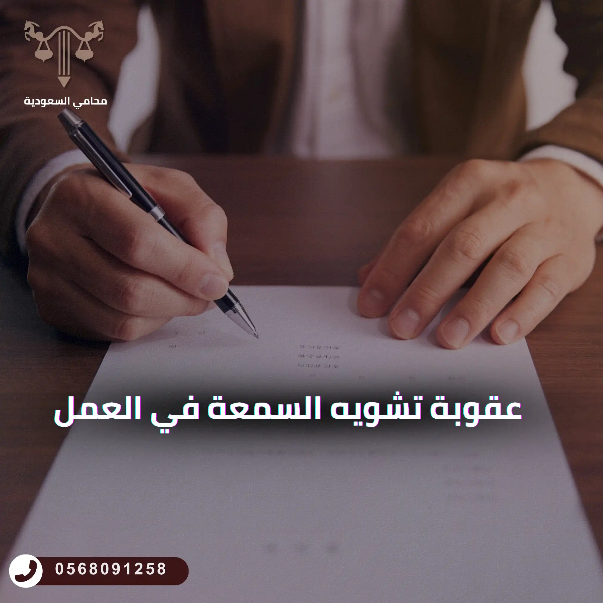 تشويه السمعة في العمل