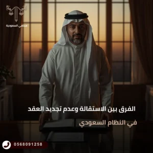 الفرق بين الاستقالة وعدم تجديد العقد في النظام السعودي